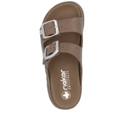 Outlet Rieker Sandal Dame Brun