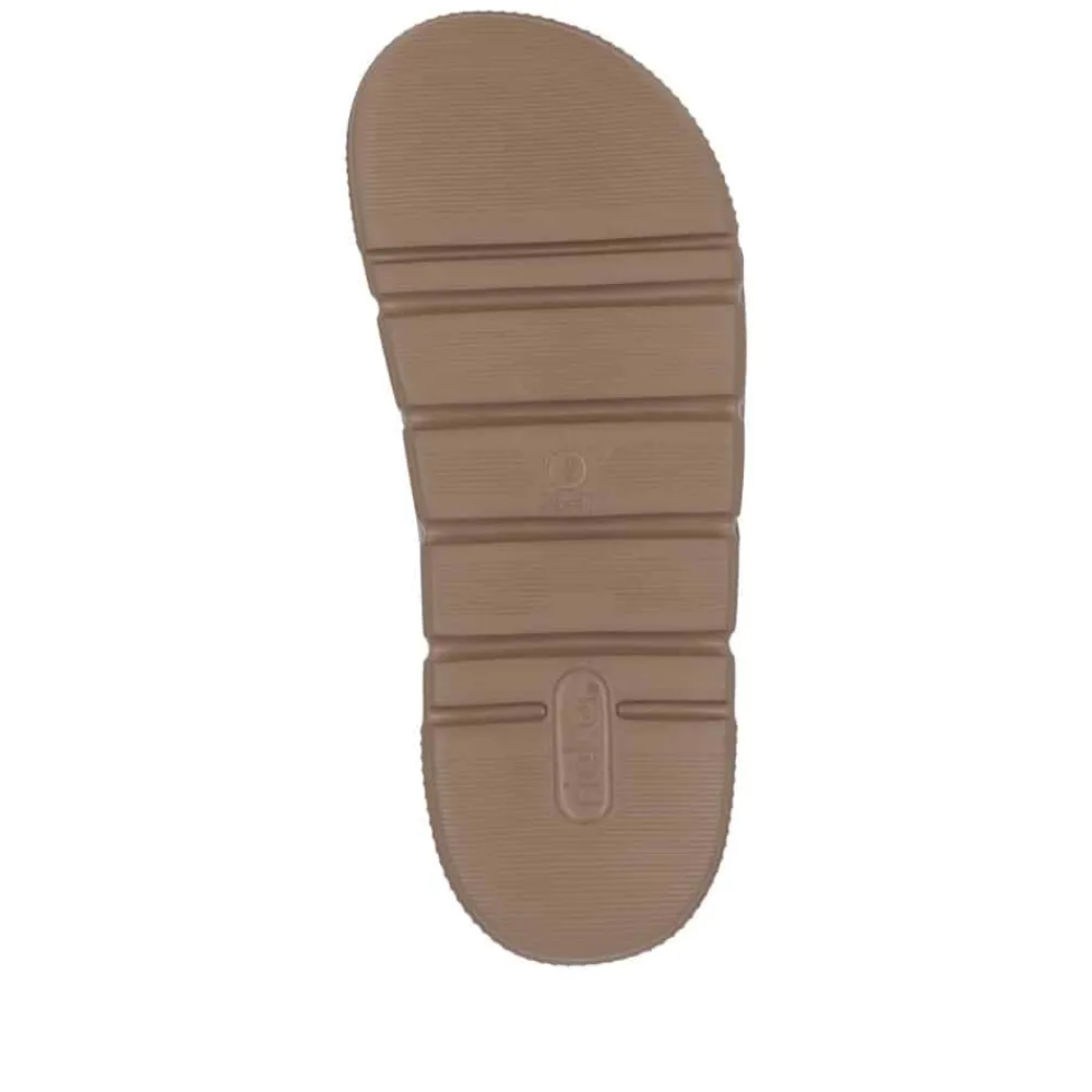 Outlet Rieker Sandal Dame Brun