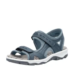 Hot Rieker Sandal Dame Blå