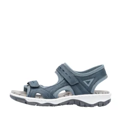 Hot Rieker Sandal Dame Blå