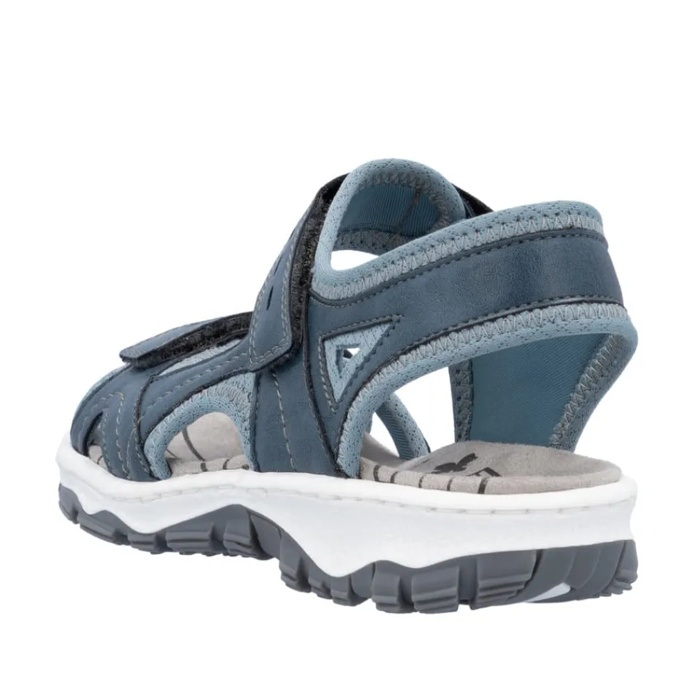 Hot Rieker Sandal Dame Blå