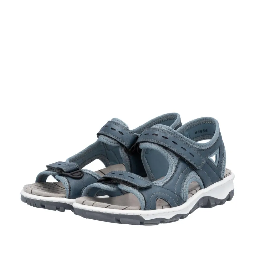 Hot Rieker Sandal Dame Blå