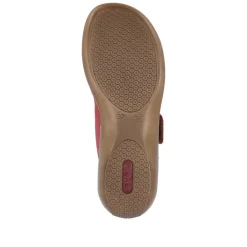 Outlet Rieker Sandal Dame Rød