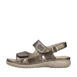New Rieker Sandal Dame Bronze
