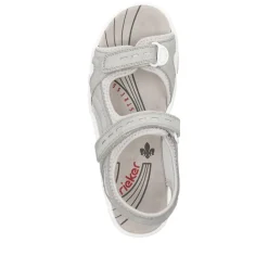Discount Rieker Sandal Dame Grå