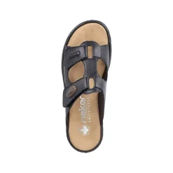New Rieker Sandal Dame Sort