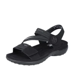 Best Rieker Sandal Dame Sort