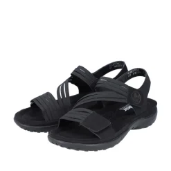 Best Rieker Sandal Dame Sort