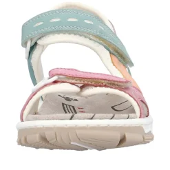 Hot Rieker Sandal Dame Rosa