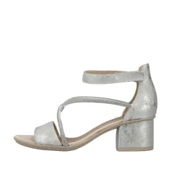 Outlet Rieker Sandal Dame Sølv