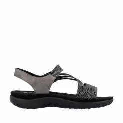 Best Rieker Sandal Dame Sort