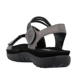 Best Rieker Sandal Dame Sort