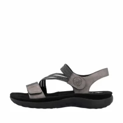 Best Rieker Sandal Dame Sort