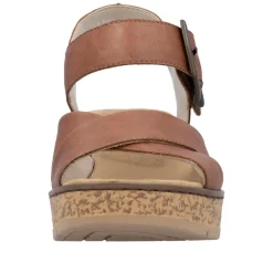 Hot Rieker Sandal Dame Brun