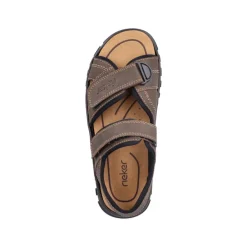 Outlet Rieker Sandal Herre Brun