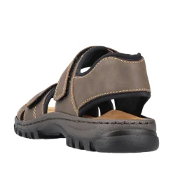 Outlet Rieker Sandal Herre Brun