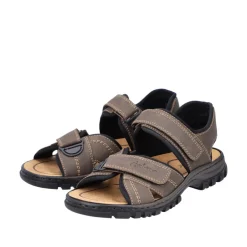 Outlet Rieker Sandal Herre Brun