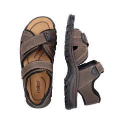 Outlet Rieker Sandal Herre Brun