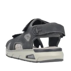 Online Rieker Sandal Herre Sort