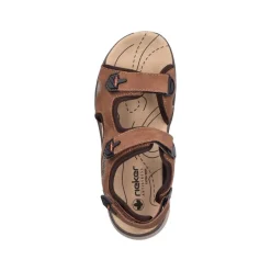 Discount Rieker Sandal Herre Brun