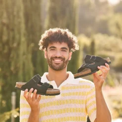 New Rieker Sandal Herre Sort