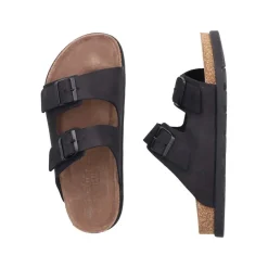 New Rieker Sandal Herre Sort