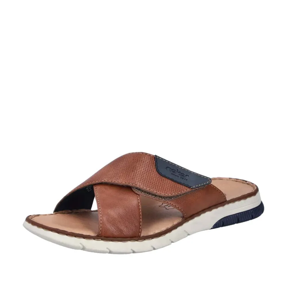 Clearance Rieker Sandal Herre Brun