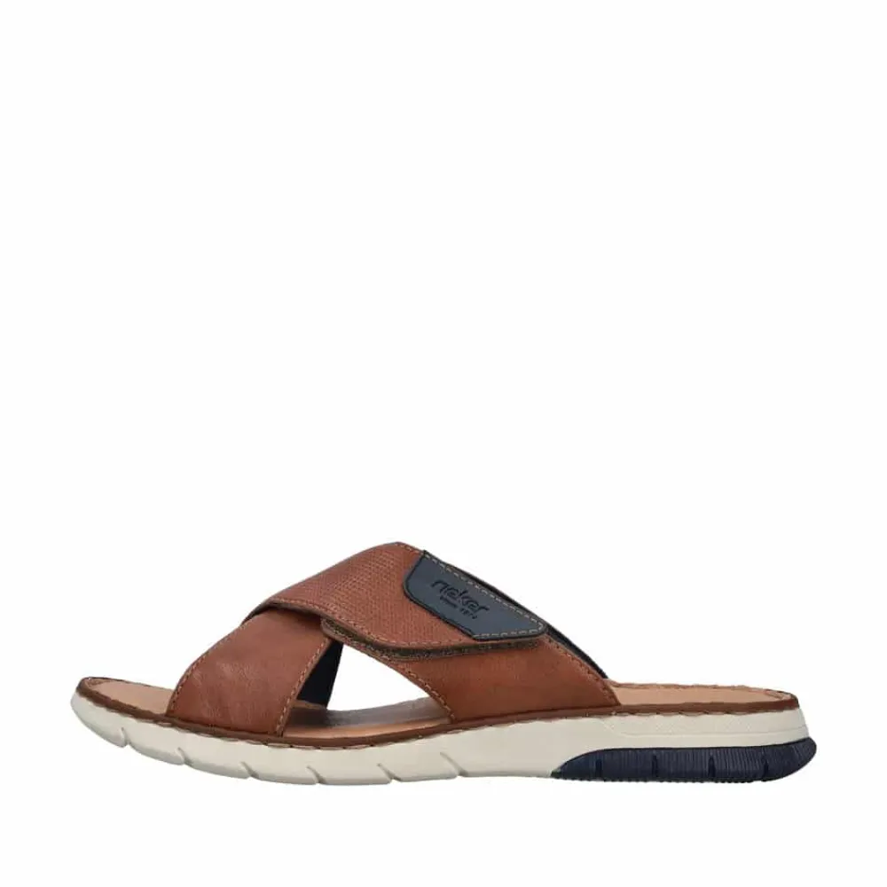 Clearance Rieker Sandal Herre Brun