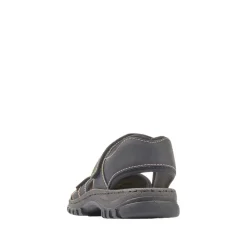 Sale Rieker Sandal Herre Sort