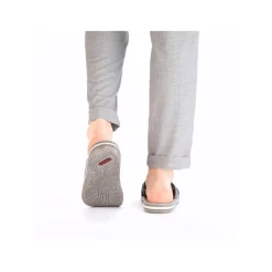 Sale Rieker Sandal Herre Sort