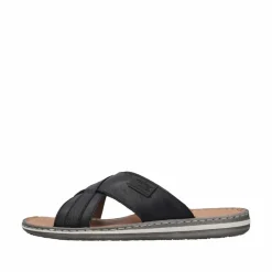 Sale Rieker Sandal Herre Sort