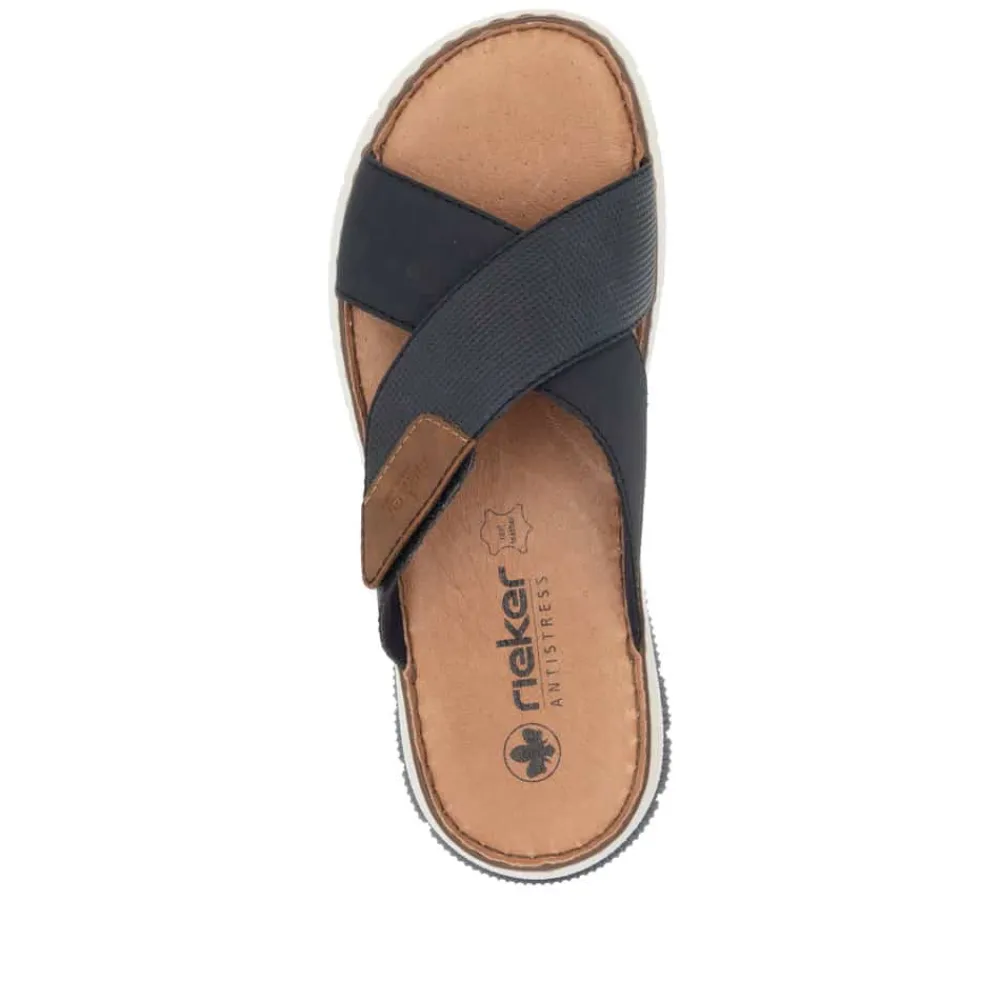 New Rieker Sandal Herre Blå