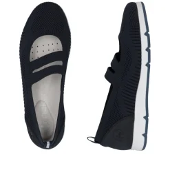 New Rieker Sko Dame Blå