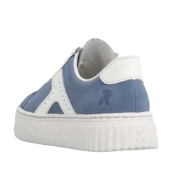 Hot Rieker Sneakers Dame Blå