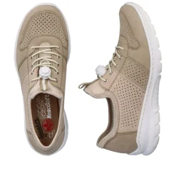 Outlet Rieker Sneakers Dame Beige