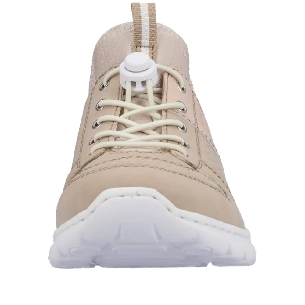 Outlet Rieker Sneakers Dame Beige