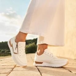 Discount Rieker Sneakers Dame Hvid