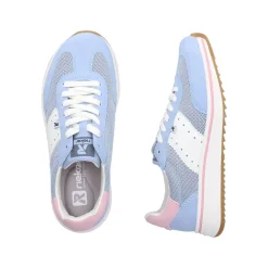 Outlet Rieker Sneakers Dame Blå