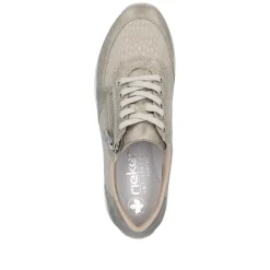 Clearance Rieker Sneakers Dame Beige