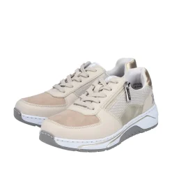 Online Rieker Sneakers Dame Beige