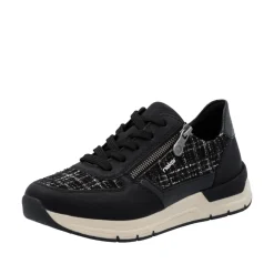 Sale Rieker Sneakers Dame Sort