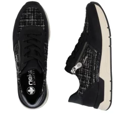 Sale Rieker Sneakers Dame Sort