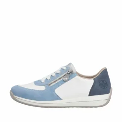New Rieker Sneakers Dame Blå
