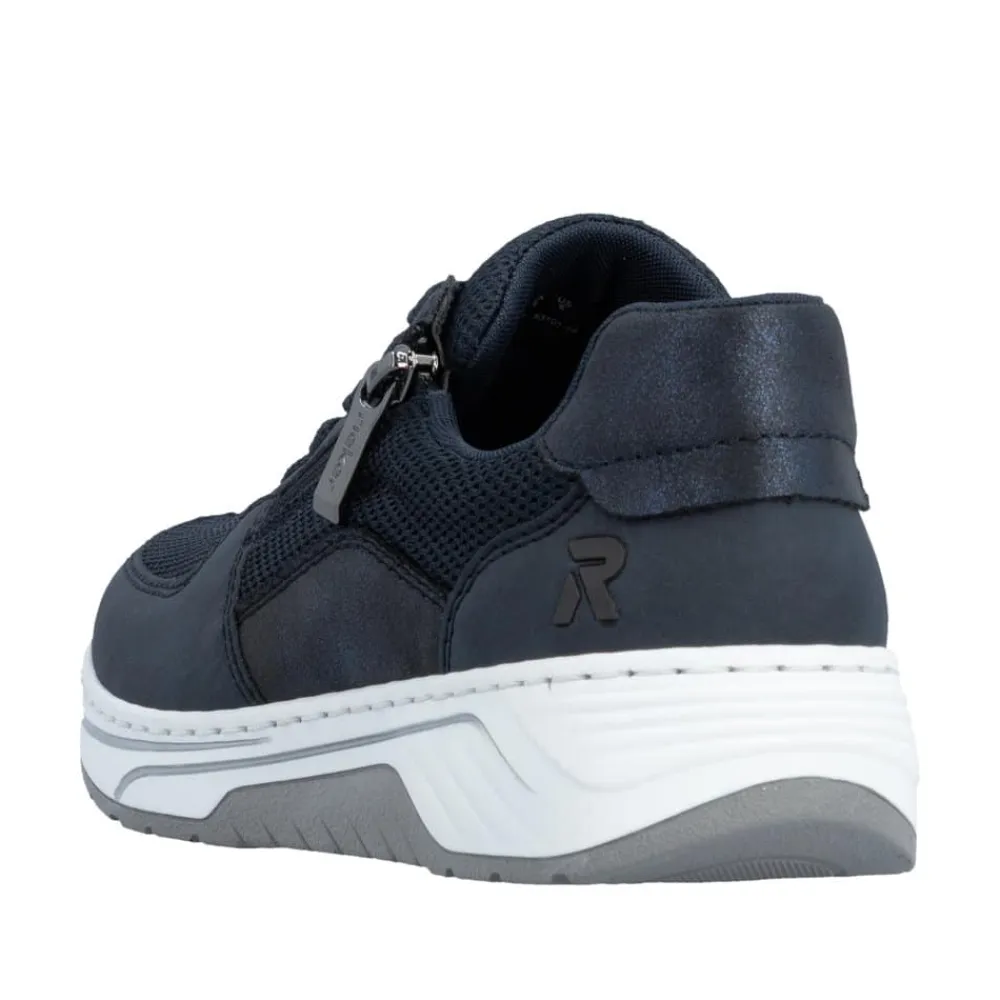 Rieker Sneakers Dame Blå