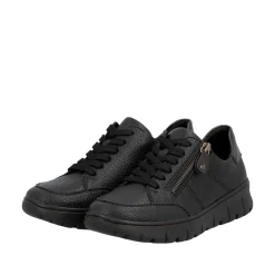 New Rieker Sneakers Dame Sort
