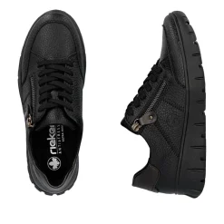 New Rieker Sneakers Dame Sort
