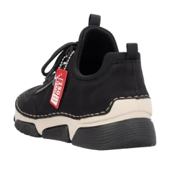 Sale Rieker Sneakers Dame Sort