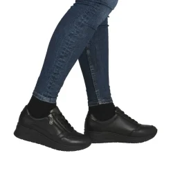 Discount Rieker Sneakers Dame Sort