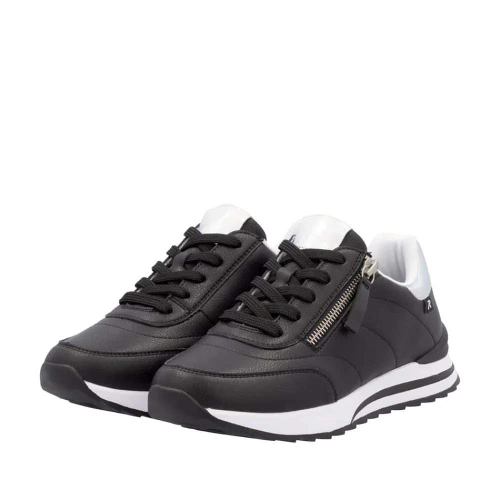 Discount Rieker Sneakers Dame Sort