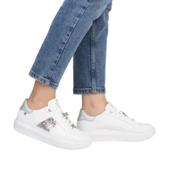 Hot Rieker Sneakers Dame Hvid